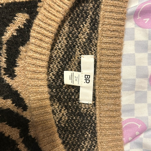 Brown/Black business casual nordstroms sweater - Picture 3 of 4